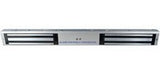 Alarm Controls 600DLB | Alarm Control Magnetic Lock, Double, 12/24 Volt Dc, 200/400 Milliampere, 600 Lb Load, Clear Anodized, Includes Status Led, Bond/Door Status Sensor