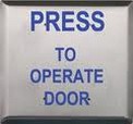 Alarm Controls JP3-5 | Pneumatic Time Delay Press to Operate Door Jumbo Push Plate