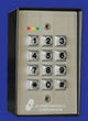 Alarm Controls KP-400 | Digital Keypad, Vandalproof, Weatherproof, 100 User, 12/24 Volt Ac/Dc, Ip66, 302 Stainless Steel, With Metal Backbox