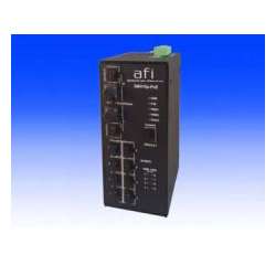 American Fibertek SMH10PPOE Managed 10-Port Ethernet Switch, (8) 10/