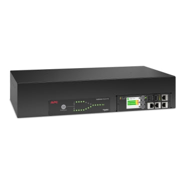 APC AP4424A | Netshelter Rack Automatic Transfer Switch, 2U, 32A, 230V, 2 IEC 309 IN, 16 C13, 2 C19 Out, 50/60 Hz