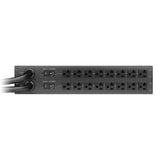 APC AP4453A | NetShelter Rack Automatic Transfer Switch, 2U, 30A, 120V, 2 L5-30P IN, 16 5-20R Out, 50/60Hz
