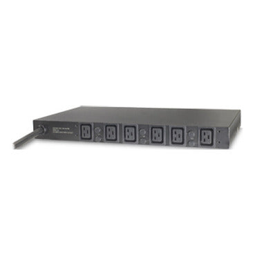 APC AP7526 | Rack PDU, Basic model (Basic), 1U, 22kW, 400V, (6) C19