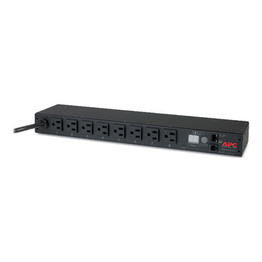 APC AP7800B | Rack PDU, Metered, 1U, 15A, 100/120V, (8) 5-15