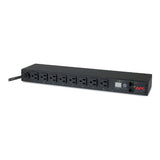 APC AP7800B | Rack PDU, Metered, 1U, 15A, 100/120V, (8) 5-15