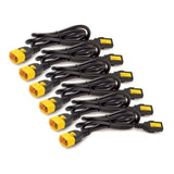 APC AP8704S-WW | Power Cord Kit (6 EA), Locking, C13 To C14, 1.2m