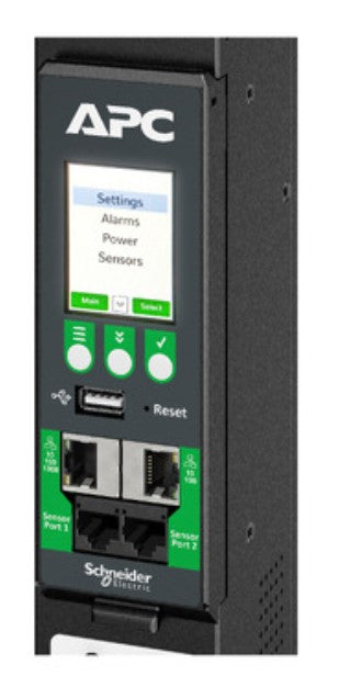 APC APDU10151SM | NetShelter Rack PDU Advanced, Switched Metered Outlet, 1Phase, 5.0kW, 208V 30A, 40 Outlets, L6-30P