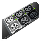 APC APDU10451ME | NetShelter Rack PDU Advanced, Metered, 3Phase, 14.4kW, 208V 50A, 42 Outlets, CS8365C
