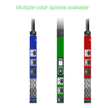 APC APDU10452ME | NetShelter Rack PDU Advanced, Metered, 3Phase, 17.3kW, 208V 60A, 460P9, 42 Outlet