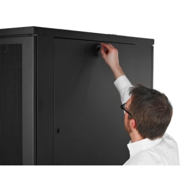 APC AR2507 | Net Shelter SV 48U 600mm Wide x 1200mm Deep Enclosure With Sides Black