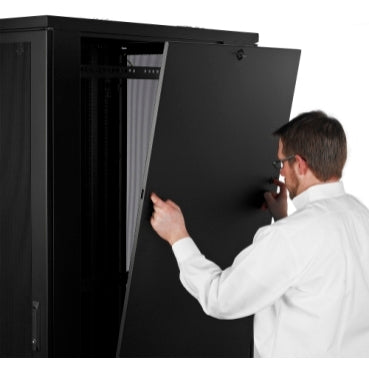 APC AR2507 | Net Shelter SV 48U 600mm Wide x 1200mm Deep Enclosure With Sides Black