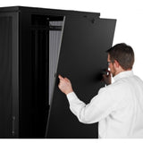 APC AR2507 | Net Shelter SV 48U 600mm Wide x 1200mm Deep Enclosure With Sides Black