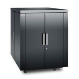 APC AR4018X431 | NetShelter CX, 18U, Soundproof Server Rack Enclosure, 100V to 120V, Dark Grey, 1015H x 750W x 1130D mm