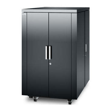 APC AR4024X431 | NetShelter CX, 24U, Soundproof Server Rack Enclosure, 100V to 120V, Dark Grey, 1275H x 750W x 1130D mm