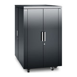 APC AR4024X431 | NetShelter CX, 24U, Soundproof Server Rack Enclosure, 100V to 120V, Dark Grey, 1275H x 750W x 1130D mm