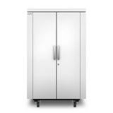 APC AR4024X432 | NetShelter CX, 24U, Soundproof Server Rack Enclosure, 100V to 120V, White, 1275H x 750W x 1130D mm
