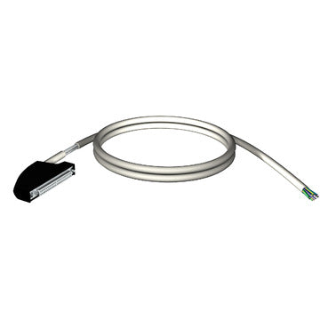 APC BMXFCW301S | Shielded Cord Set - 40-way Terminal - One End Flying Leads - for X80 I/O - 3M