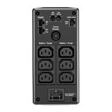 APC BR650MI | Back-UPS Pro 650VA, 230V, AVR, LCD, 6 IEC Outlets