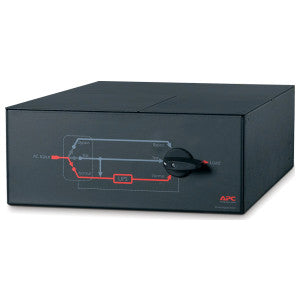 APC SBP10KRMT4U | Service Bypass Panel 200/208/240V 100A MBB Hardwire input (3) L6-30R (3) L6-20R output