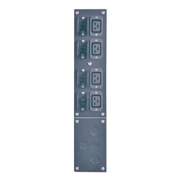 APC SBP6KRMI2U | Service Bypass Panel- 230V; 32A; MBB; Hardwire Input; (4) IEC-320 C19 Output