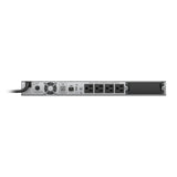 APC SMT1000RM1U | Smart-UPS, Line Interactive, 1000 VA, LCD, Rackmount 1U, 120V, 4x NEMA 5-15R outlet, USB, AVR, Short Depth