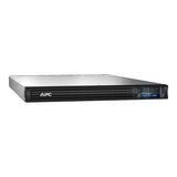 APC SMT1000RM1U | Smart-UPS, Line Interactive, 1000 VA, LCD, Rackmount 1U, 120V, 4x NEMA 5-15R outlet, USB, AVR, Short Depth
