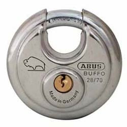 Abus Security Locks 28/70BKA 0273 | 2 3/4" Buffo Diskus