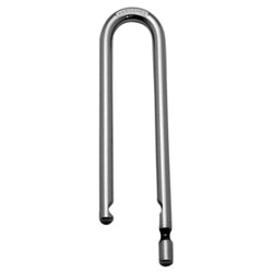 Abus Security Locks 8009 83413 | Padlock Shackle 6 Inch Special Alloy for 83/45 Padlock