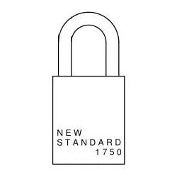 Abus Security Locks 83KNK/45MB W/VTQP STAT KIT | Cylinder Padlock 2 Function Brass Shackle VTQP Stat Kit Schlage Knob