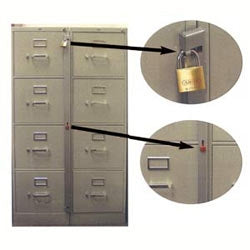 Abus Security Locks MLK-5 07050 | 5 Drawer 56", Reversible LH OR