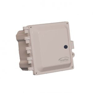 Acceltex Solutions ATS-664P-S-K-NC | 6 Inch x 6 Inch x 4 Inch Nonconfigured Polycarbonate Enclosure with Solid Door and Key Lock