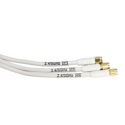 Acceltex Solutions ATS-OP-245-810-3RPSP-36 | 2.4/5 GHz 8/10 dBi 3 Element Indoor/Outdoor Patch Antenna with RPSMA