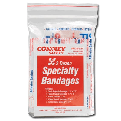 Acme United Corporation 29465 | Direct Safety Specialty Bandages, 24/Bag