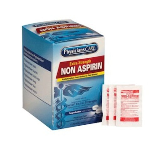 Acme United Corporation 40800 | First Aid Only PhysiciansCare Extra Strength Non-Aspirin, Industrial Pack, 250 Tablets