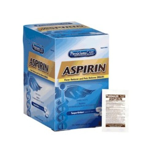 Acme United Corporation 54034 | First Aid Only PhysiciansCare Aspirin, Industrial Pack, 250 Tablets