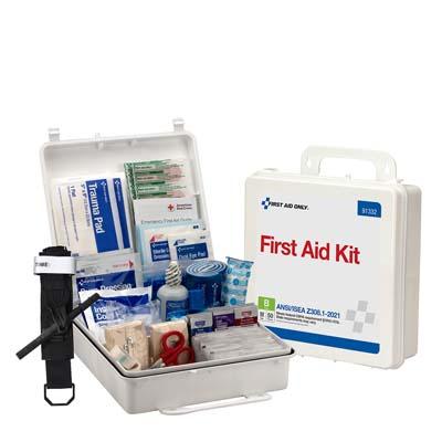 Acme United Corporation 91332 | First Aid Only 50 Person ANSI B Compliant Plastic First Aid Kit