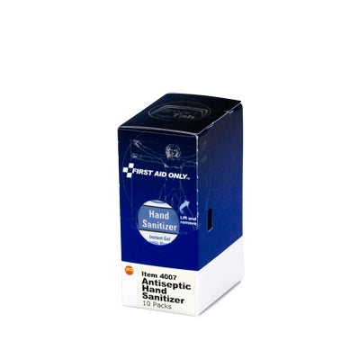 Acme United Corporation FAE-4007 | SmartCompliance First Aid Kit Refill, Hand Sanitizer Packets, 10/Pkg