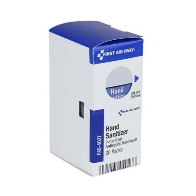 Acme United Corporation FAE-4027 | First Aid Only SmartCompliance Hand Sanitizer Packets Refill
