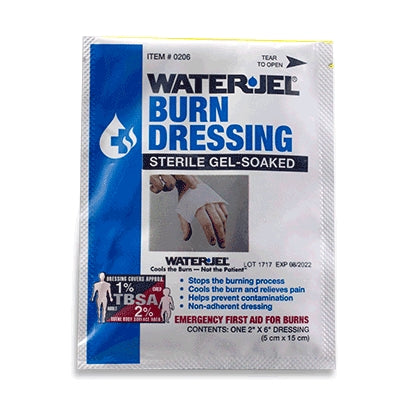 Acme United Corporation FAE-5004 | SmartCompliance First Aid Kit Refill, WaterJel Burn Dressing, 2" X 6", 1/Pkg