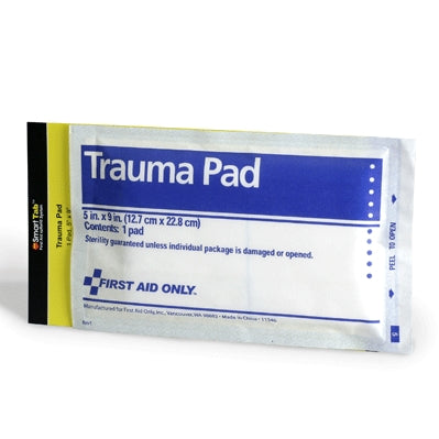 Acme United Corporation FAE-5012 | SmartCompliance First Aid Kit Refill, Trauma Pad, 5" X 9", 1/Pkg