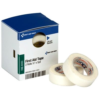Acme United Corporation FAE-6103 | SmartCompliance First Aid Kit Refill, .5" X 5 Yard Tape, 2/Box