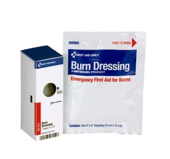 Acme United Corporation FAE-7012 | SmartCompliance First Aid Kit Refill, 4" X 4" Burn Dressing, 1/Box
