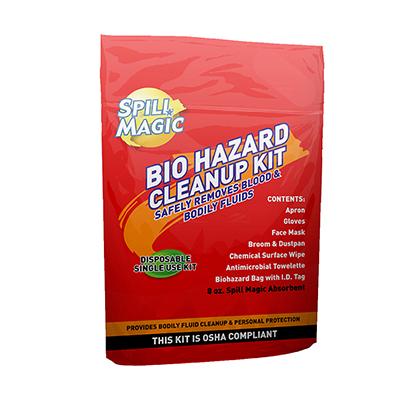Acme United Corporation SM-BIOHAZARD | Spill Magic Bio-Hazard Cleanup Kit, 8 Oz