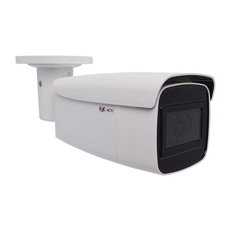 Acti A418 | 6 Megapixel Outdoor Network IR Mini Bullet Camera, 2.7-13.5mm Lens