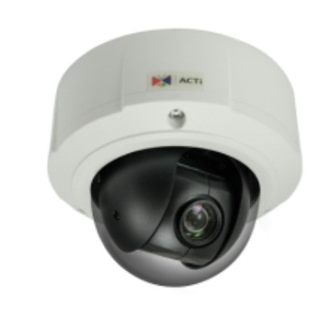 ACTi B94A | 1.3 Megapixel Outdoor Mini PTZ Camera with Day/Night, Basic WDR, 4.9-49mm Lens