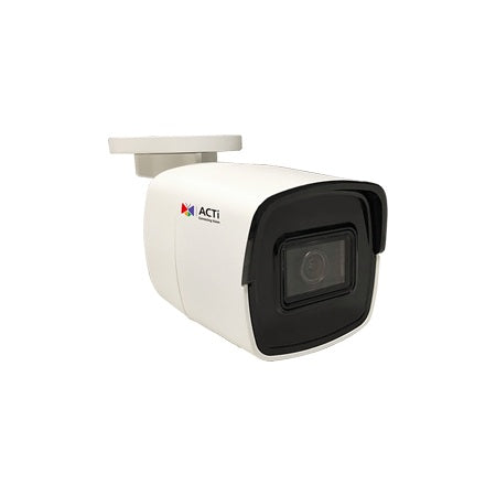 Acti Corp A313 | 4MP Deep Learning AI f2.8MM Mini Bullet Camera with IR LED 65m, WDR 150dB
