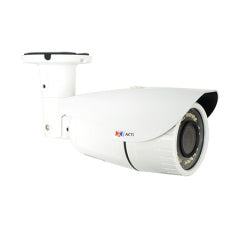 ACTi A31 | 3 Megapixel Outdoor Bullet Camera with Day/Night, Adaptive IR, Advanced WDR, SLLS, 2.8mm Fixed Lens
