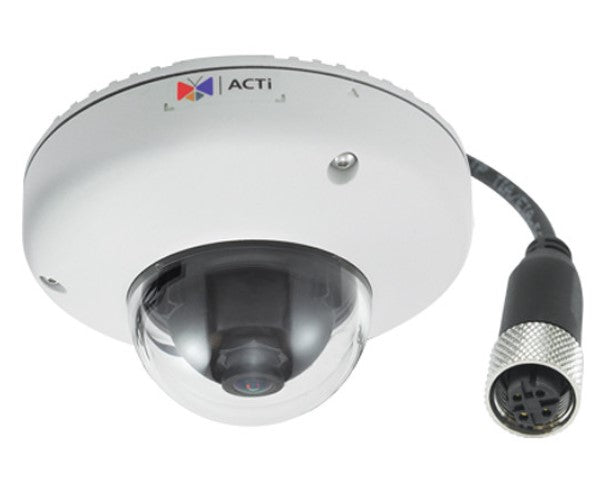 ACTi E918M | 3 Megapixel Outdoor Mini Dome Camera with Superior WDR, 1.9mm Lens