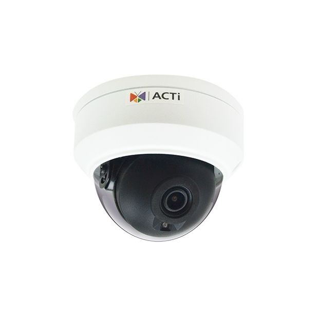 Acti Z715 | 5MP Outdoor Mini Dome with D/N, Adaptive IR, Superior WDR, SLLS, Fixed Lens
