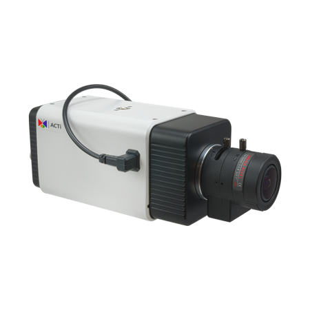 ACTi A23 | 3 Megapixel Box Camera with Day/Night, Extreme WDR, SLLS, Vari-focal Lens